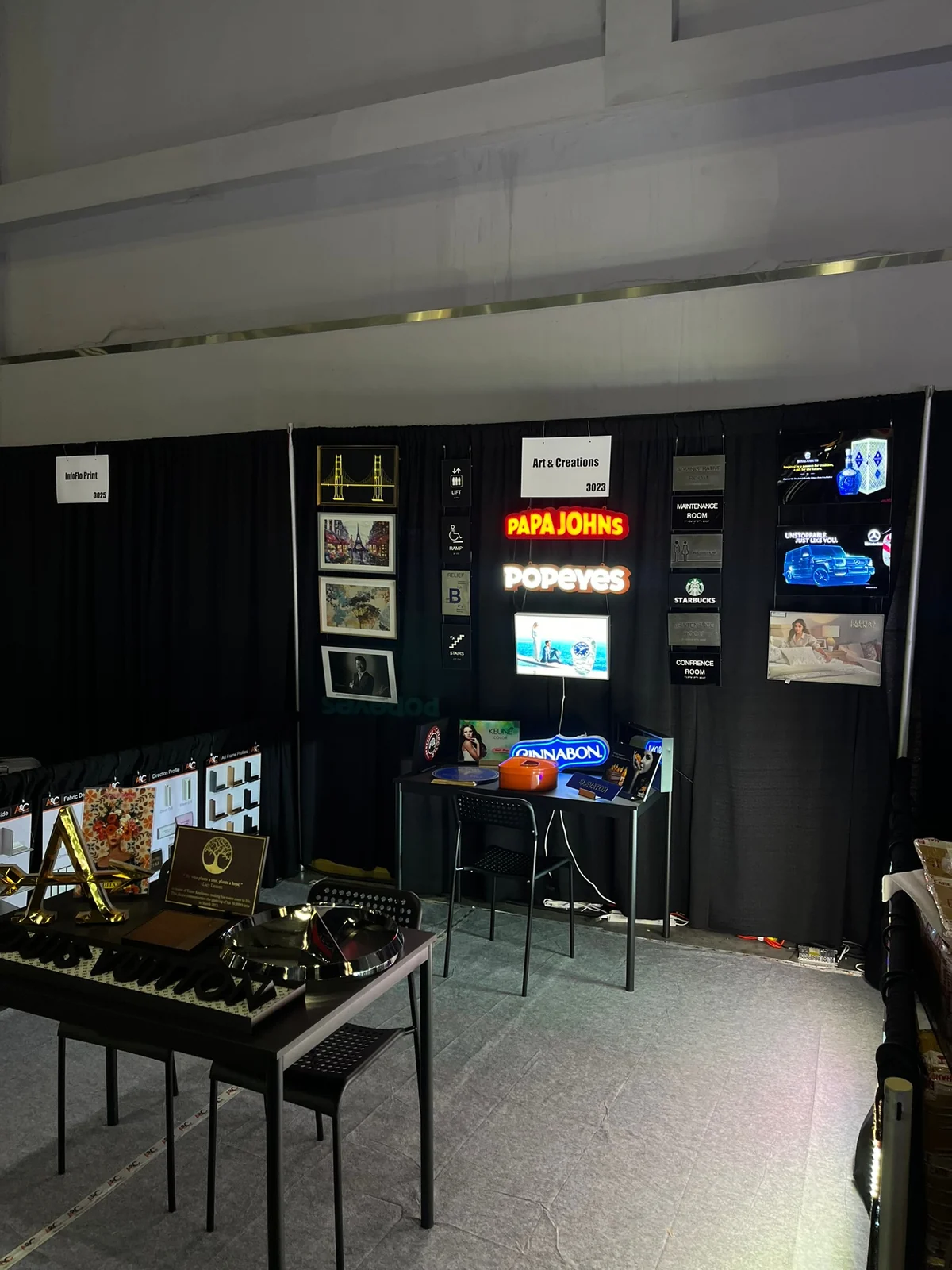 Art & Creations at ISA Sign Expo 2024 · Orlando